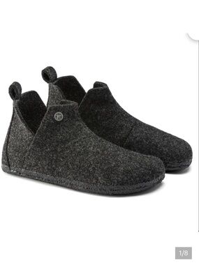 Birkenstock Andermatt Unisex Wool Slippers Felt Size 42 (Women’s 11 /Men’s 9)